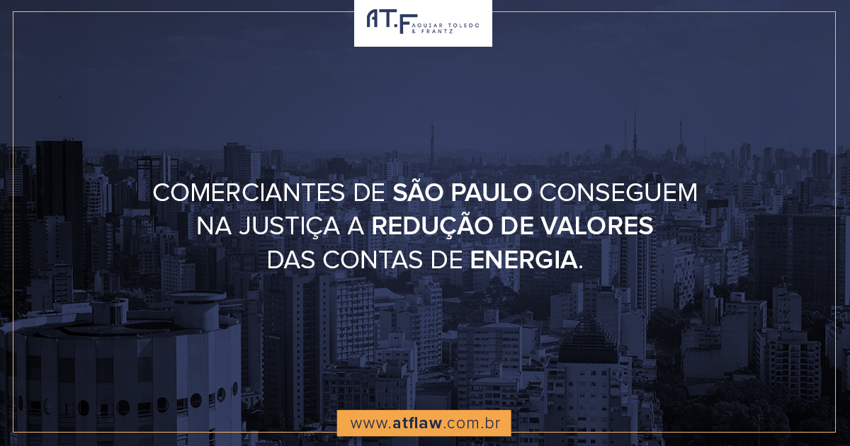 Comerciantes conseguem na Justiça reduzir valores de contas de energia